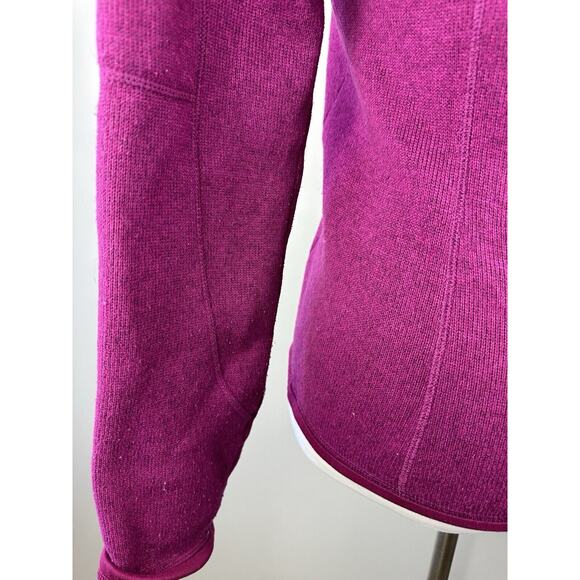 Patagonia Better Sweater Quarter 1/4 Zip Rubellite Pink Size Medium Style 25616 - Picture 8 of 14